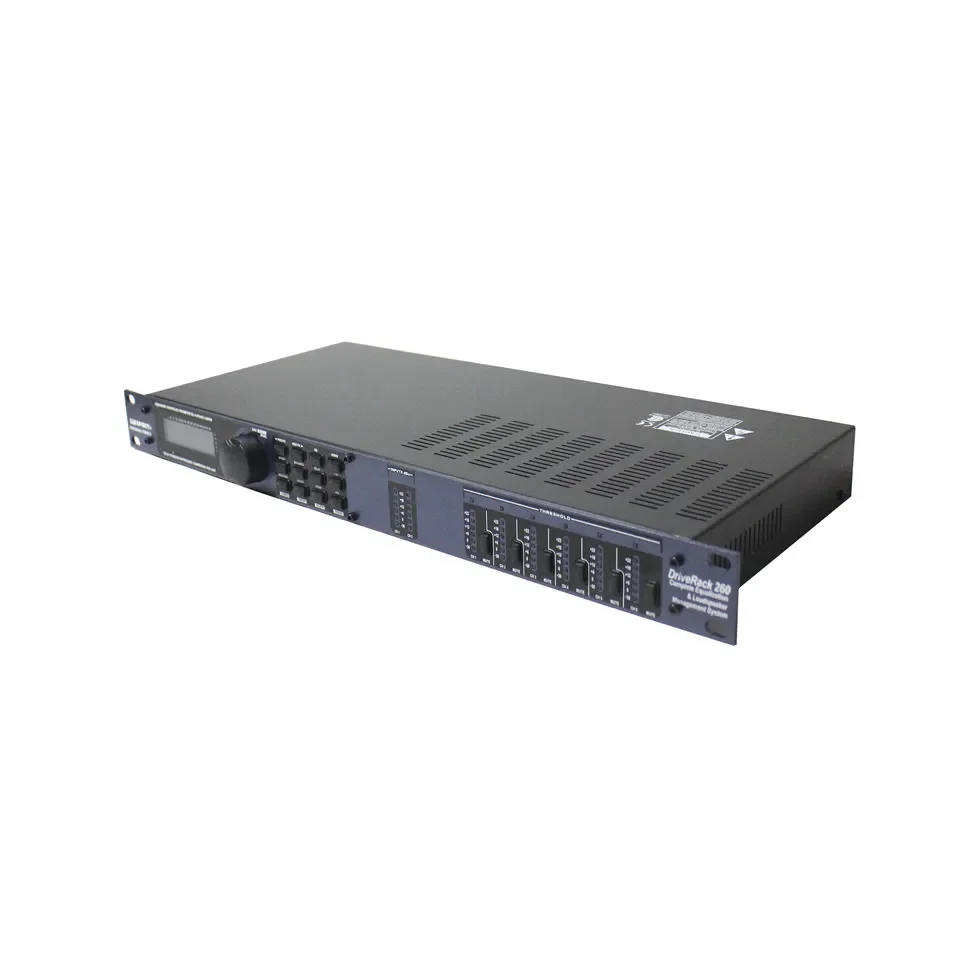 Professional Drive Rack 260 PA System Audio Processor with Auto EQ and Auto Gain Control