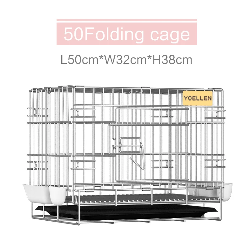 Factory Wholesale Household Pairing Breeding Small Portable Release Pigeon Cage Bird Cage