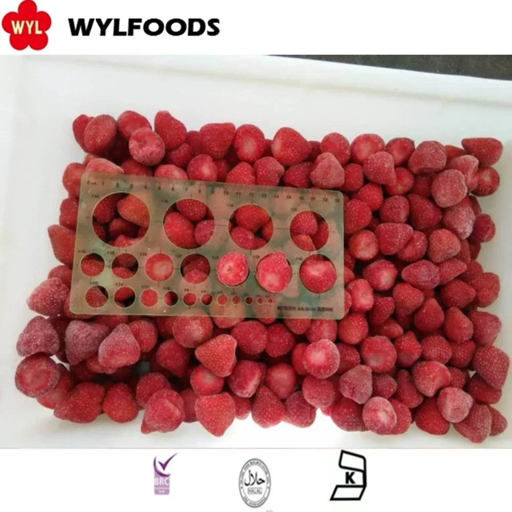 Bulk Package Factory Price High Quality of Iqf Frozen Strawberry Supplier for Sale in China/egypt