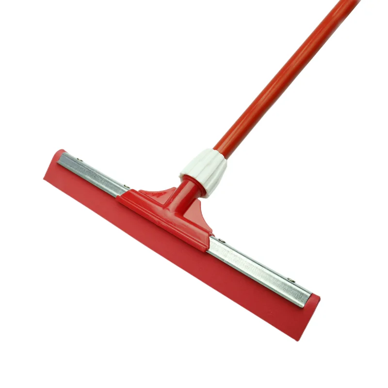 Factory Direct Sales Sustainable Floor Cleaning Foamed Rubber Squeegee Coloured Metal Floor Wipers