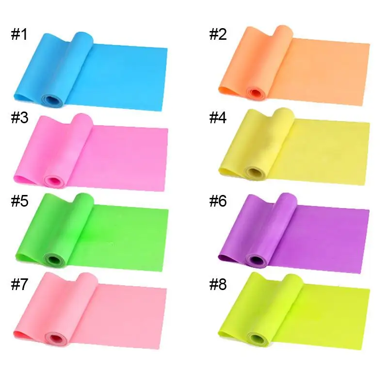 1.5M TPE  Elastic Fitness Training Band Plates Resistance Bands Yoga Expansion Band Exercise Belt