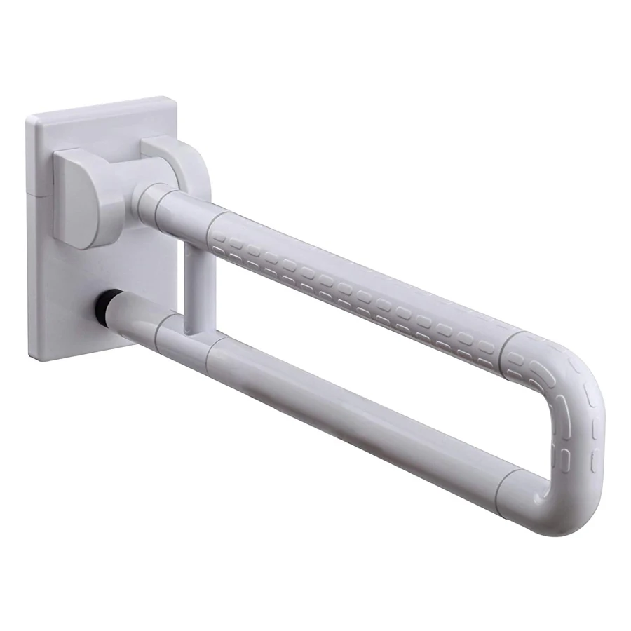 Handicapped Fold Handrail Design Grab Rail, Toilet Safety Rails Flip Up Toilet Grab Bar U Shaped Handrail Disabl Toilet Grab Bar