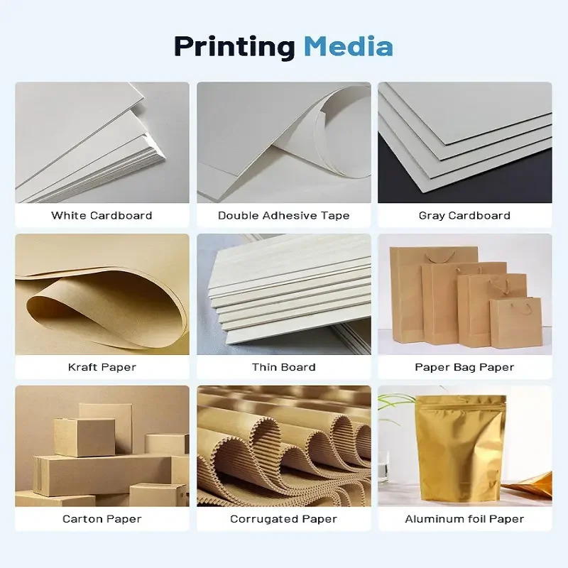 Yotta UV  Digital Single Pass Small Box Printing Machine Paper Bag Printer Machine With Auto Feeder