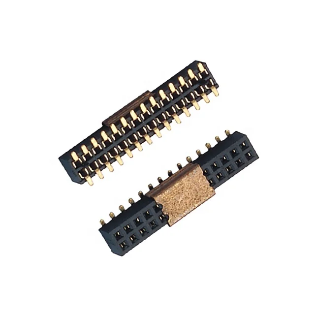 1,27 мм Женский Заголовок H2.0 двухрядный SMT