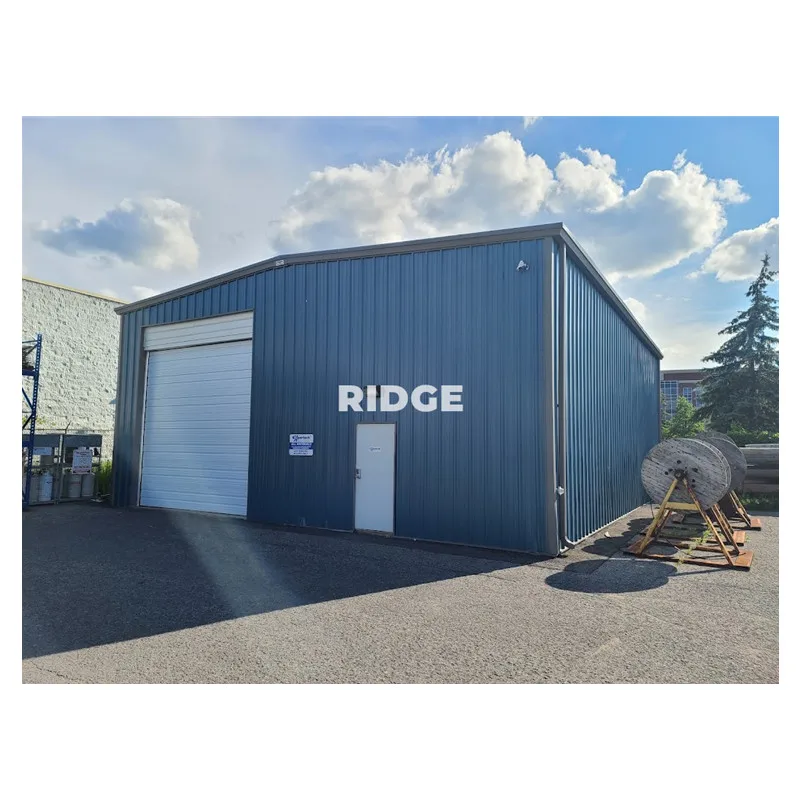 Prefab Steel Structure Prefabricated Garage Warehouse Building Workshop
