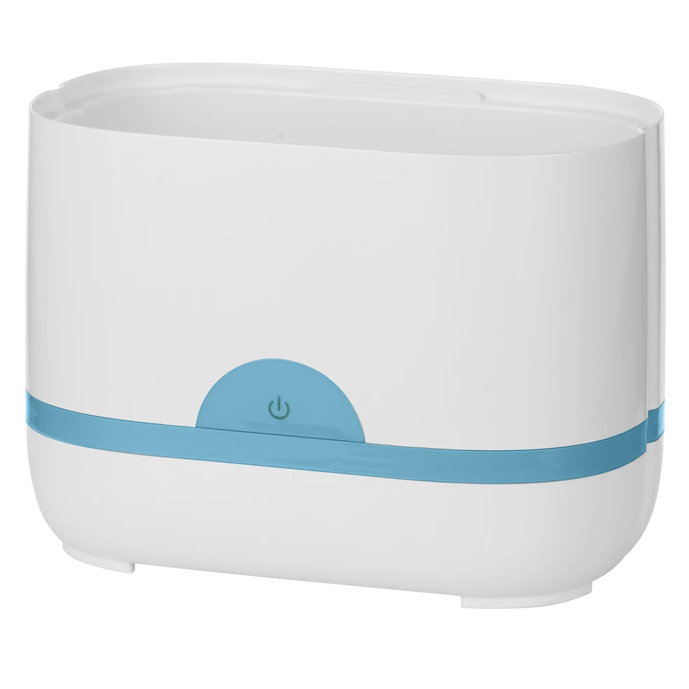 One step electric steam baby bottle sterilizer with 2 rack bottle and nipple steamer bottle steriliser baby