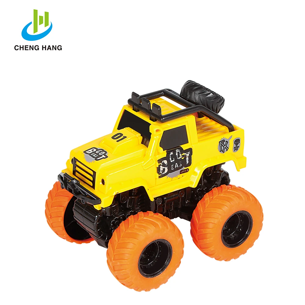 
New Toy 2020 Mini Monster Truck Toy 4WD Friction Power Car Toy 
