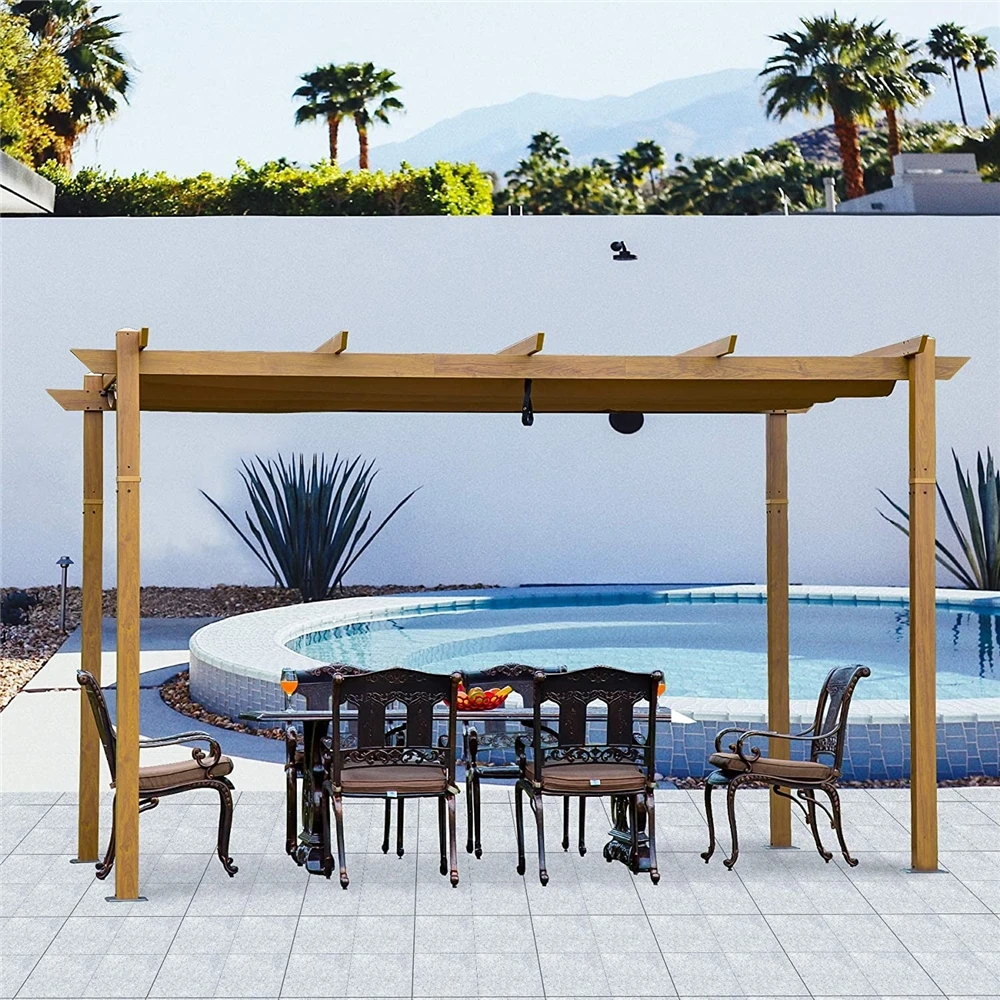 Multifunctional 6 x 12 cheap gazebo four season made in China