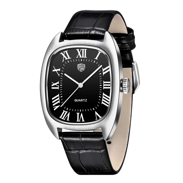 2024 NEW Japan VH31 Men Watches RT-7904 Classic Vintage Machinery Sweeps in Seconds Quartz Watches for Unisex Reloj hombre