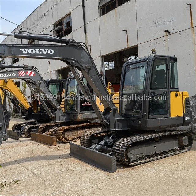 2020 year hydraulic Volvo excavator Used Volvo EC60DL excavator for sale at a low price