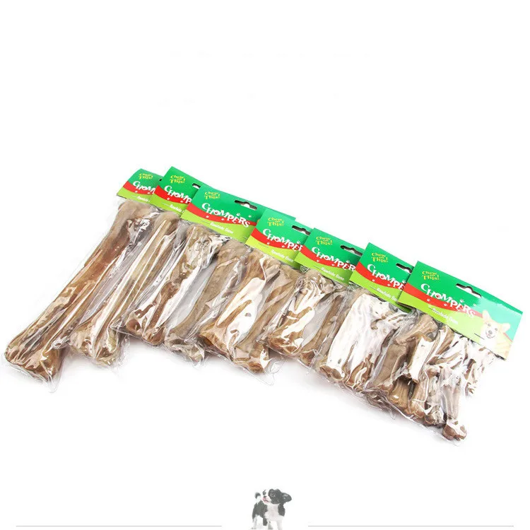 Amazon hot selling Tough Durable Extreme Power Chewer Bone Natural cowhide Bones Chew Dog toy