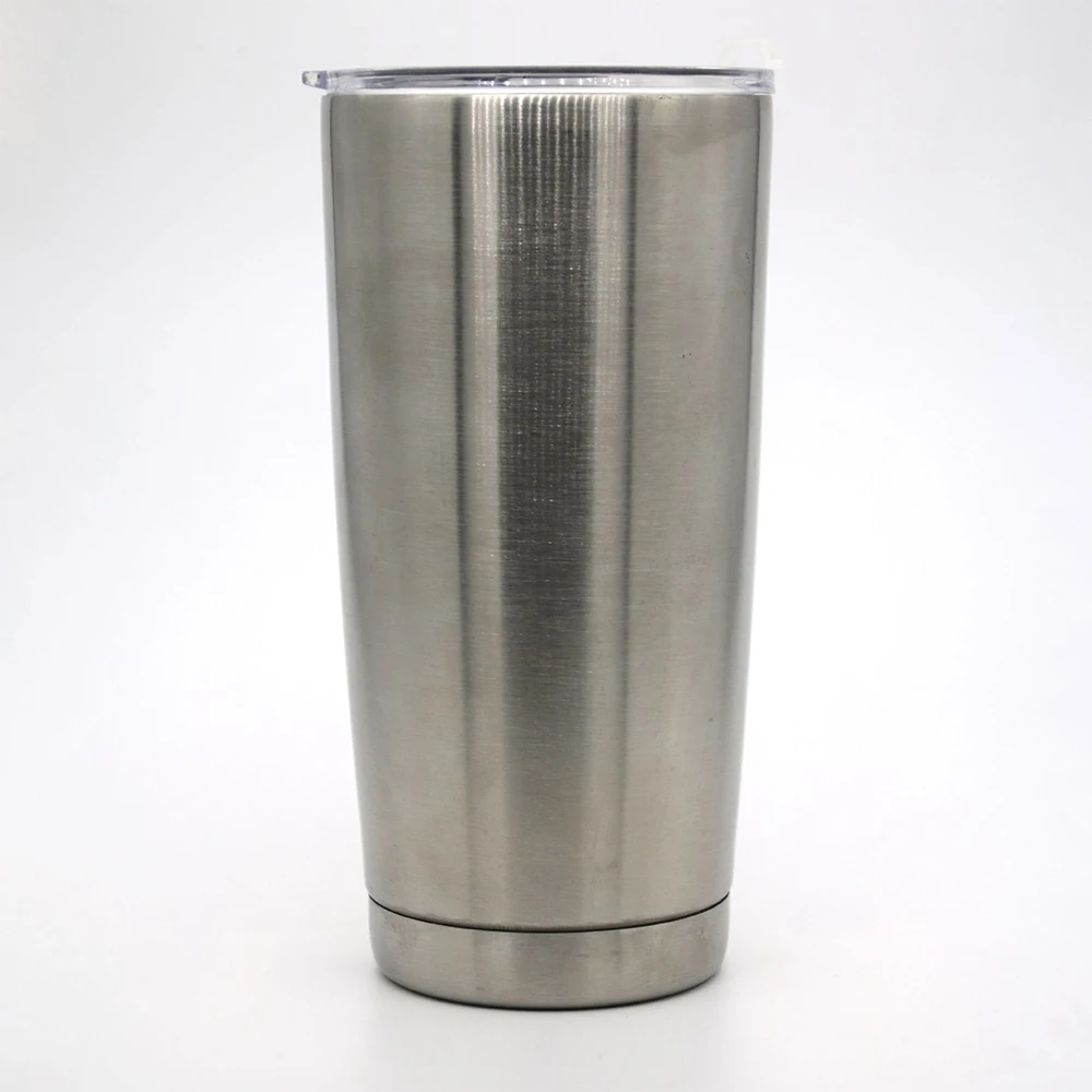 Wanto 10oz 20oz 30oz Stainless Steel Powder Coated Insulated Thermal Tumbler With Flip Top And Private Label