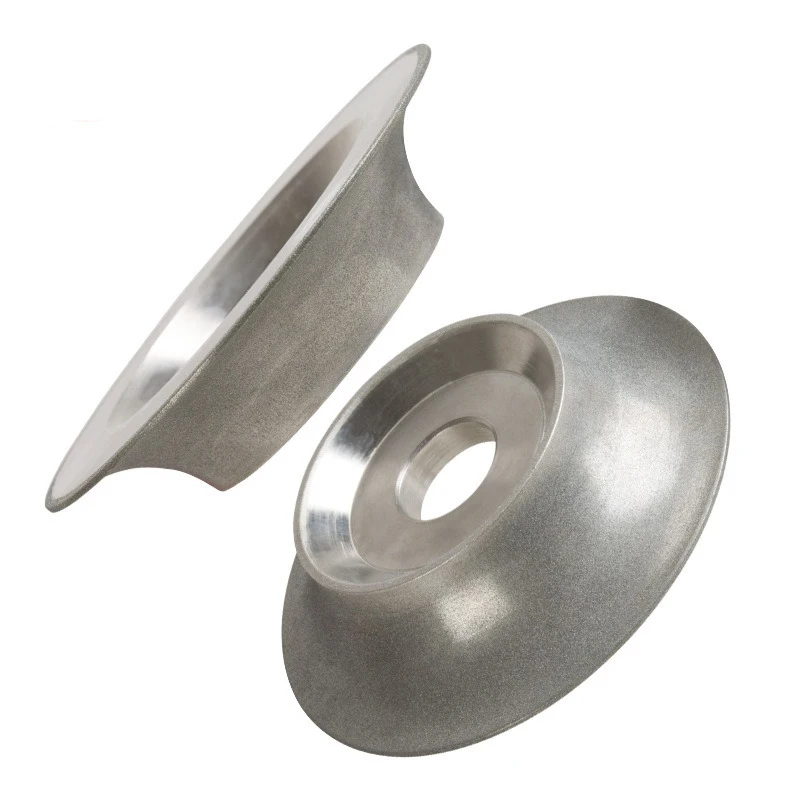 Customizable shape 1A1 Electroplated Diamond CBN Grinding Wheels Flat Diamond Wheel