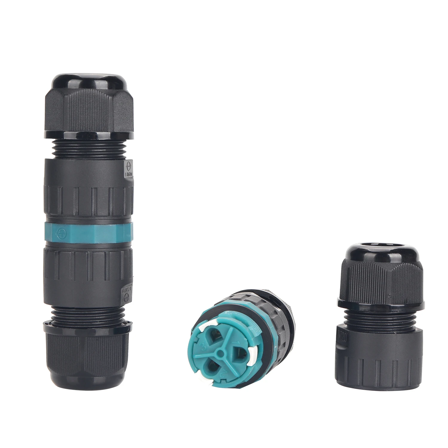 Weichat новый стиль M20 Безвинтовой Электрический IP68 быстроразъемный водонепроницаемый разъем 2020