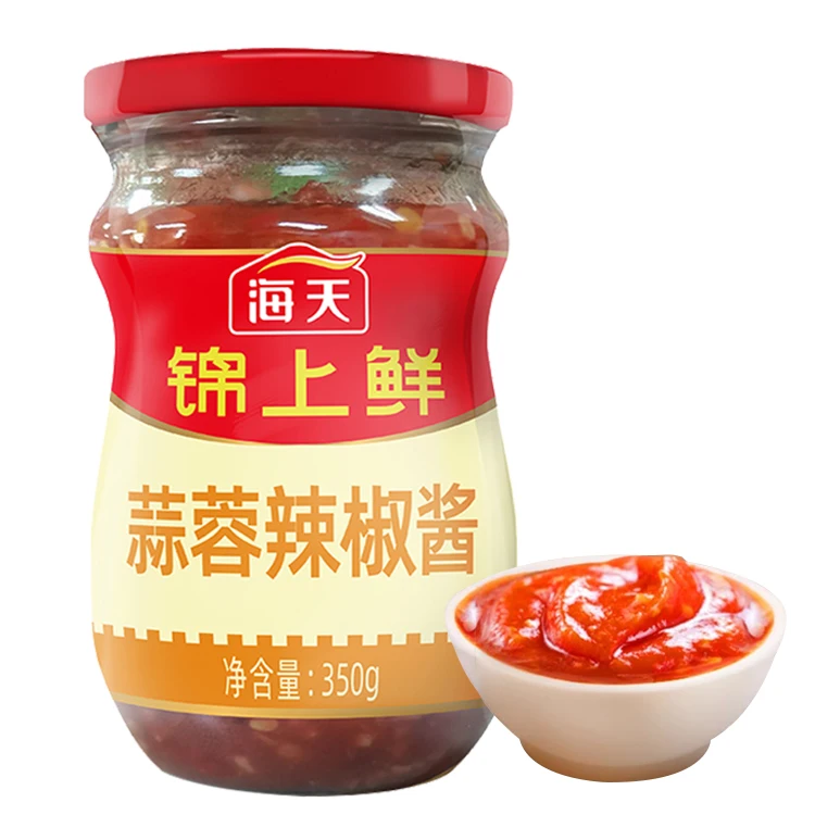 350g Chilli garlic sauce Chinese chili oil paste seasoning Halal hot pepper delicious garlic chili sauce