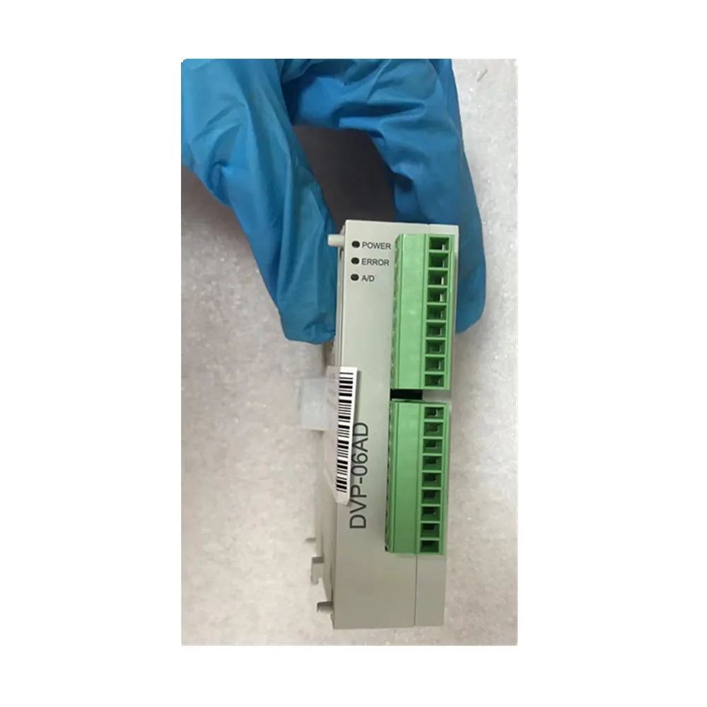 100% new original DVP06AD-S  delta dvp plc control 	plc delta extension