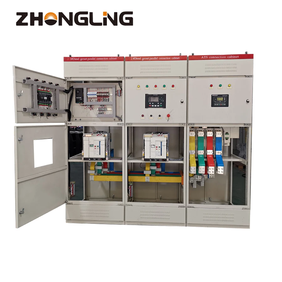 Genset Автоматическая синхронизация параллельного шкафа управления настраиваемые переключатели могут быть выбраны