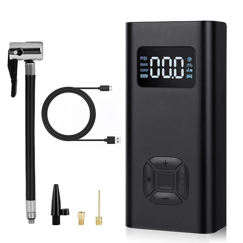 New 12v 150PSI Rechargeable 6500mAh Air Pump Cordless Portable Compressor Digital Car Tyre Pump Tire Inflator