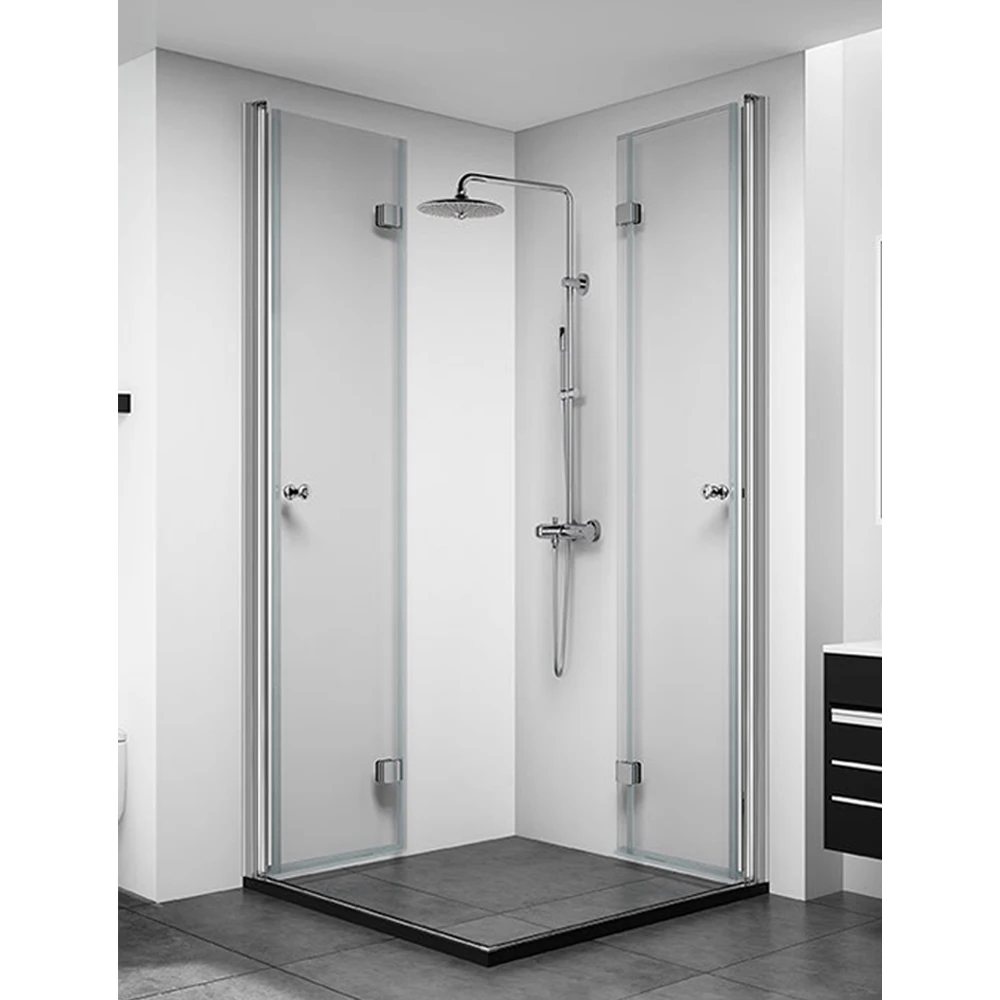 Durable High Quality Aluminum Glass Enclosed Corner Steam Bathrooms Designs luxury Shower Cabin