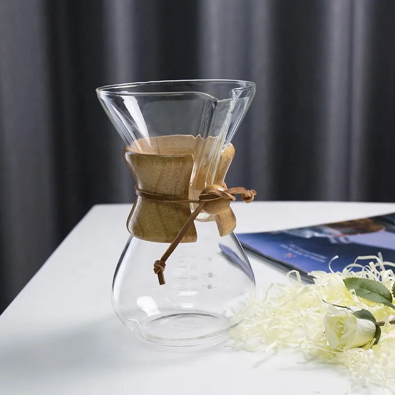 Clear 400ml /800ml Glass Teapots & Coffee Servers Coffee Pot