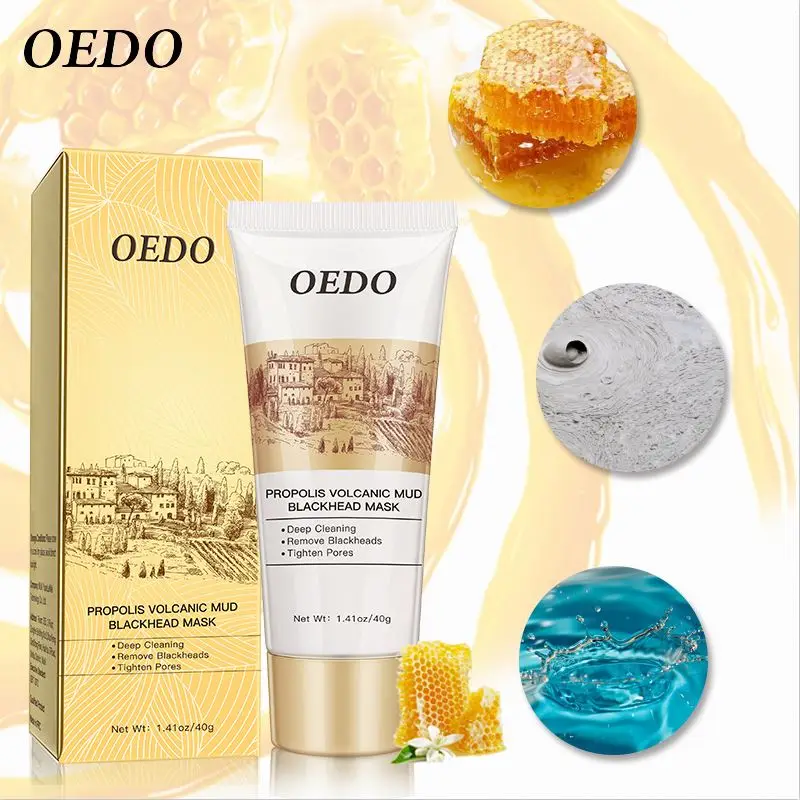 New OEDO Face Care Volcanic Soil Facial  Acne Removal Blackhead Mite Propolis Treatment Facial Cleansing Mud