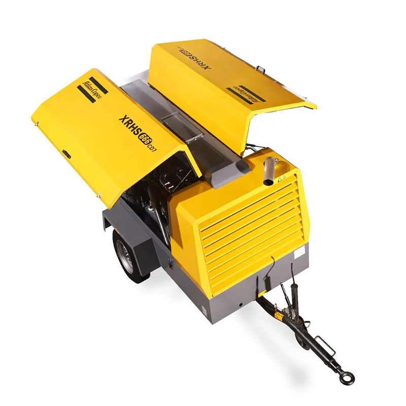 Atlascopco 900cfm XAVS650 XAVS1000 XAVS1800 SQE G3 High Pressure Atlas Copco Medium Diesel Engine Portable air Compressor