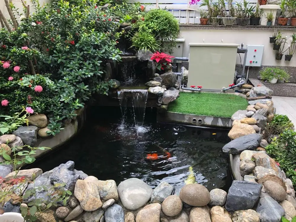 Aquaculture Indoor Fish Farm Equipment Rotary Drum Filter water treatment