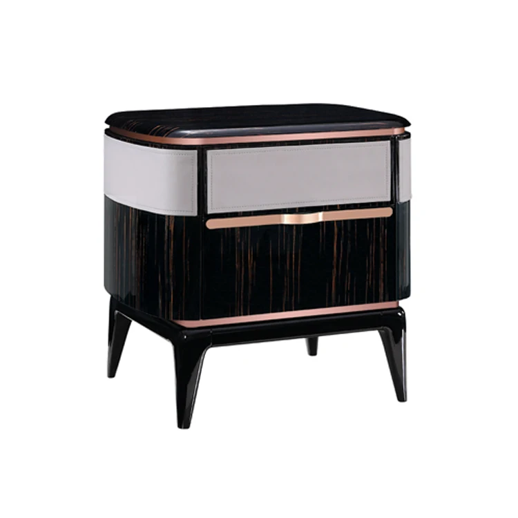 Shenzhen Furniture wooden fan-shaped backrest king size bed leather double bed design furniture