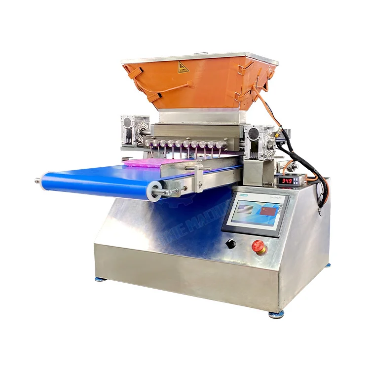 3 Flavour Chocolate Depositor Semi Automatic Small Volume Candy Machine for Gummy Production