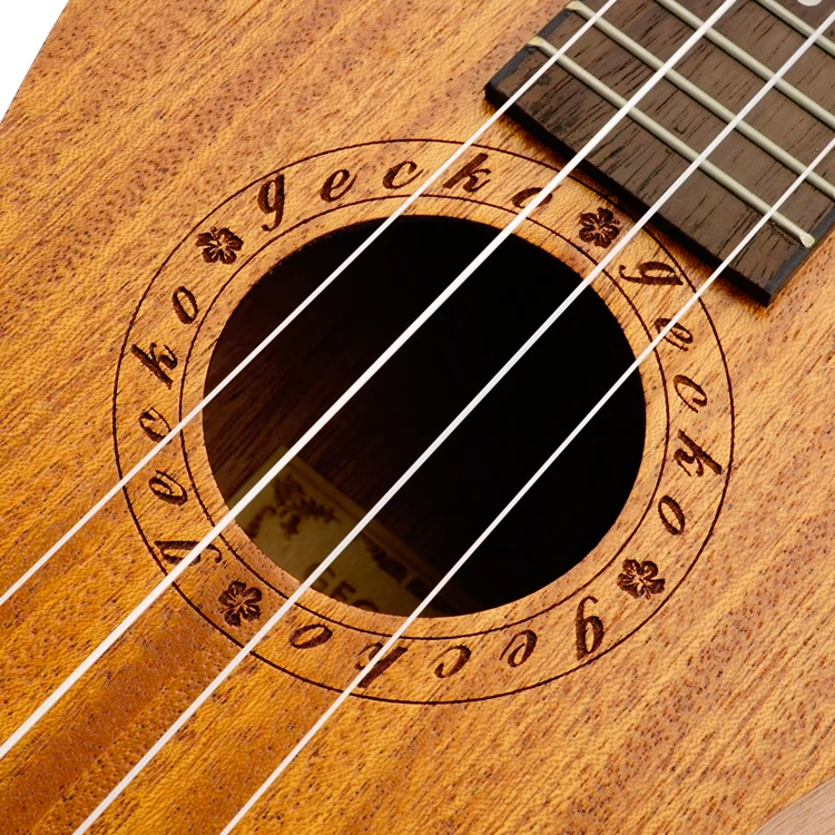 Mahogany ukelele  23inch concert hricane  black china ukulele bass acoustic guitar