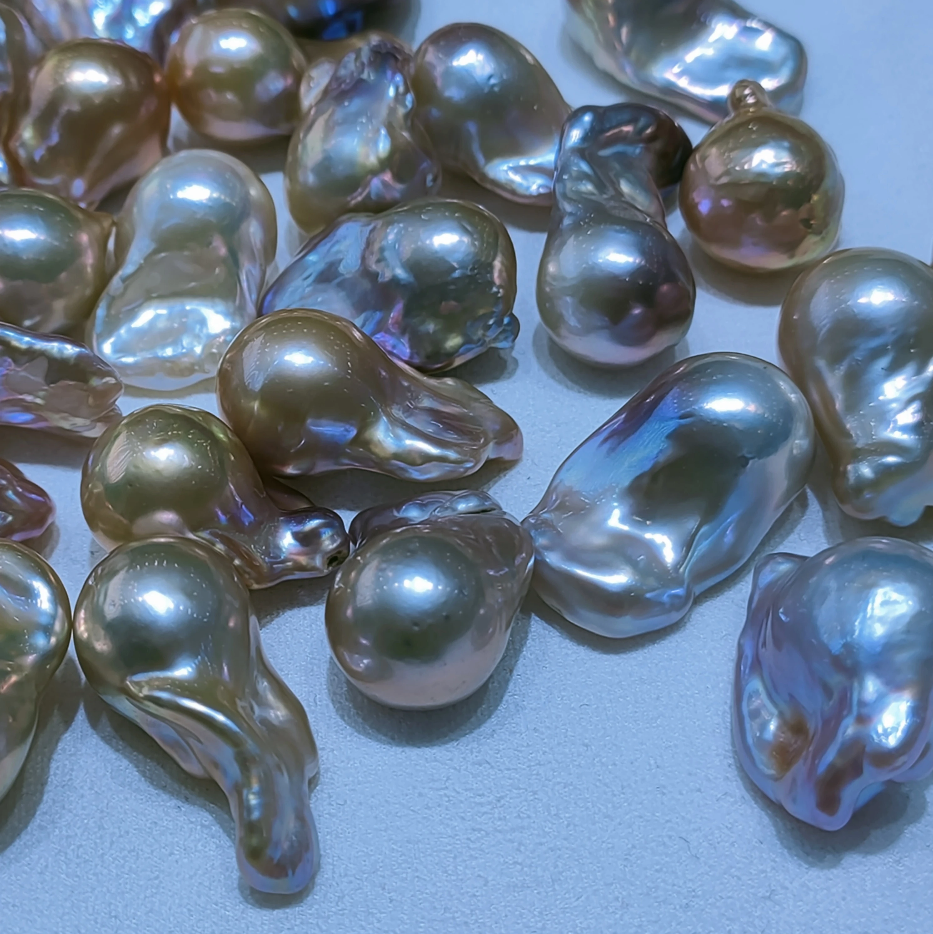 Wholesale High Quality Baroque Natural White Pearl Loose Beads for Handmade Jewelry Making joyas de perlas