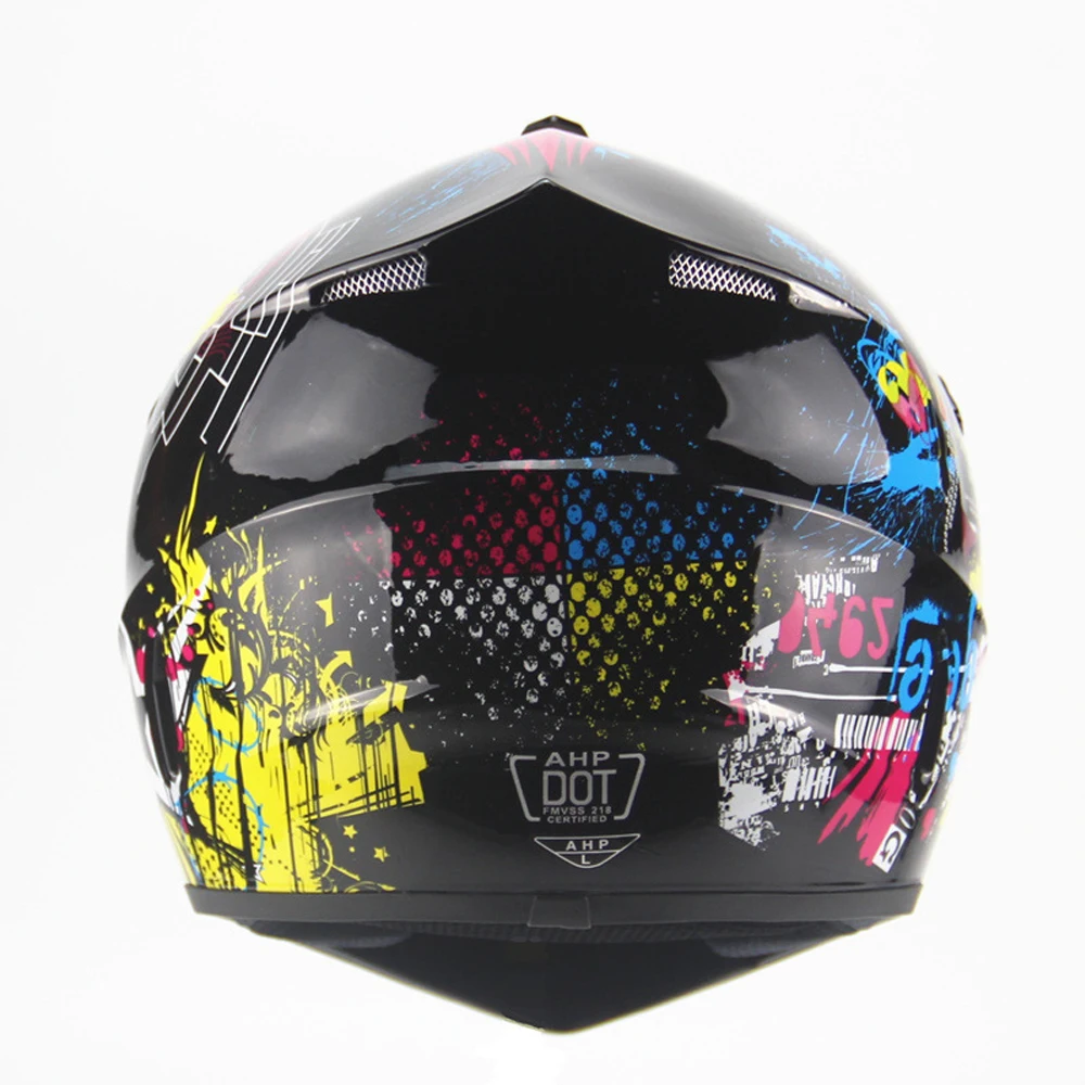 
Factory wholesale qualified EU standard PU material helmet motocross racing half face helmet 