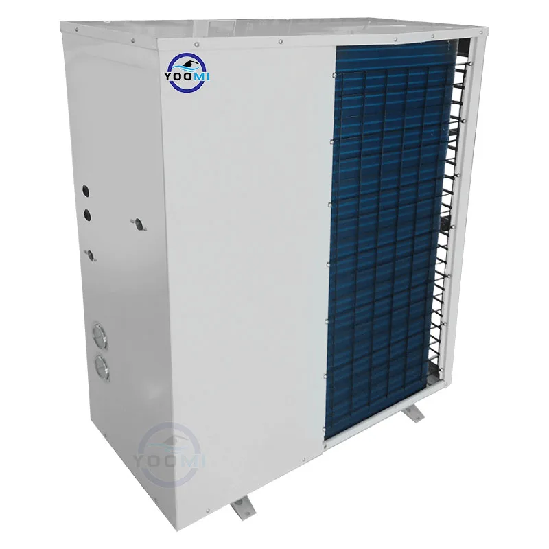 YOOMI 5P swimming pool heater portable mini split ac heat pump dhw wifi r290 monoblock inverter evi heat inverter heat pump