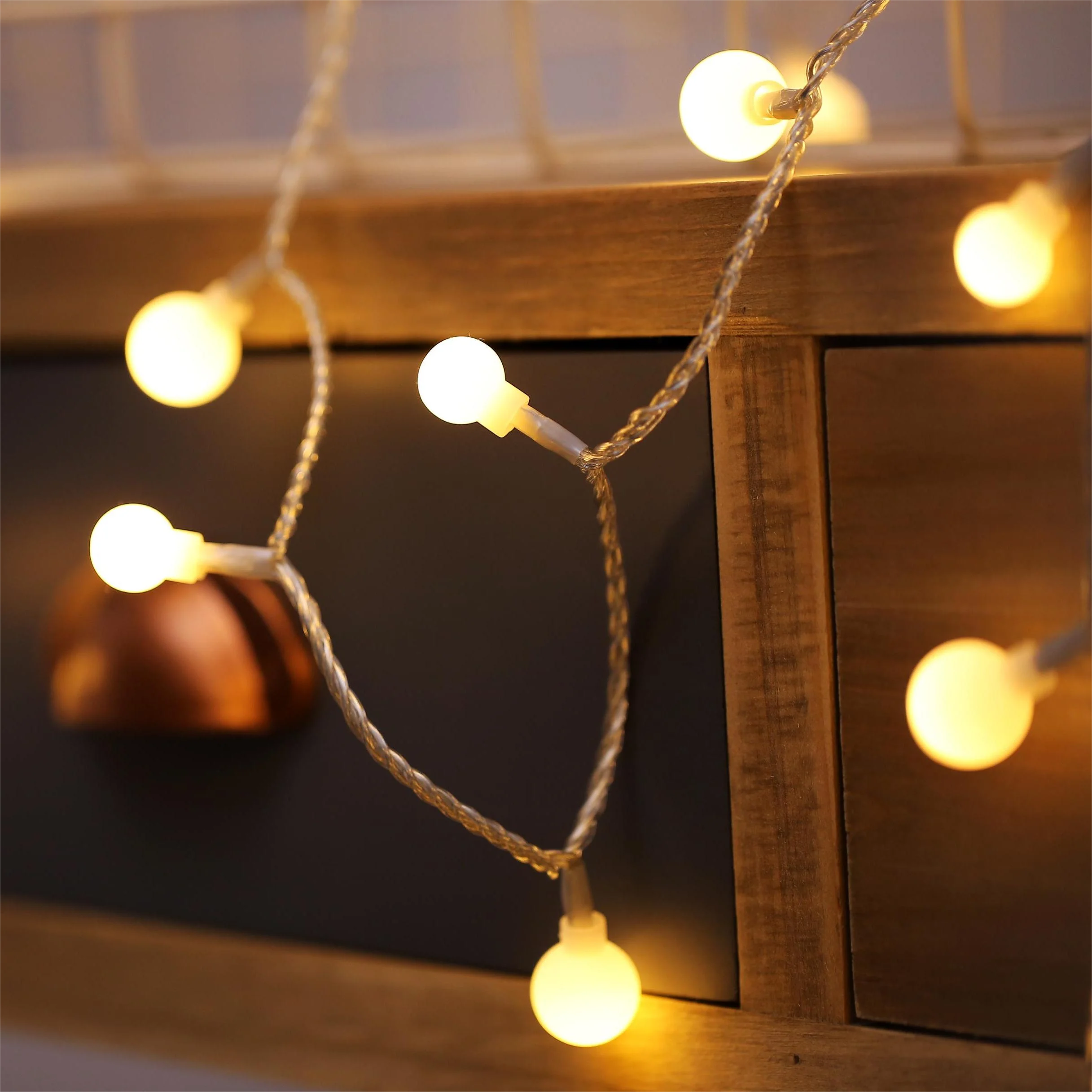 Factory Supplies Globe Christmas Led Light String for Indoor and Outdoor Decoration Star Light