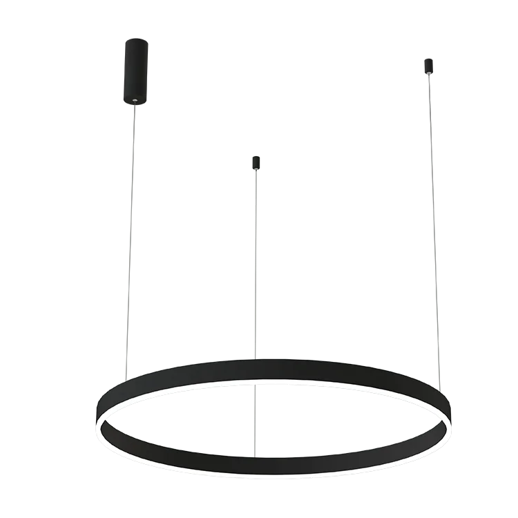 Hot Sell Custom Modern Indoor Round Ring Shape Chandelier Home LED Circle Chandelier