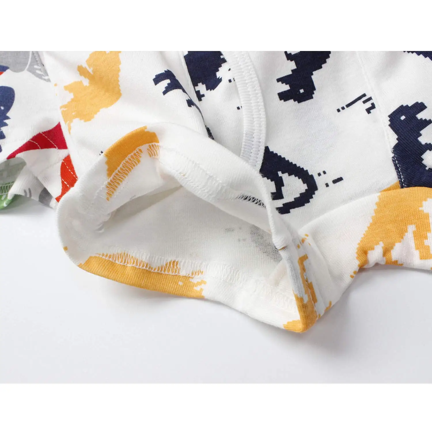 6-Pack Baby Boys Underwear Cotton Boyshort Panties Cartoon Soft Boxer Briefs