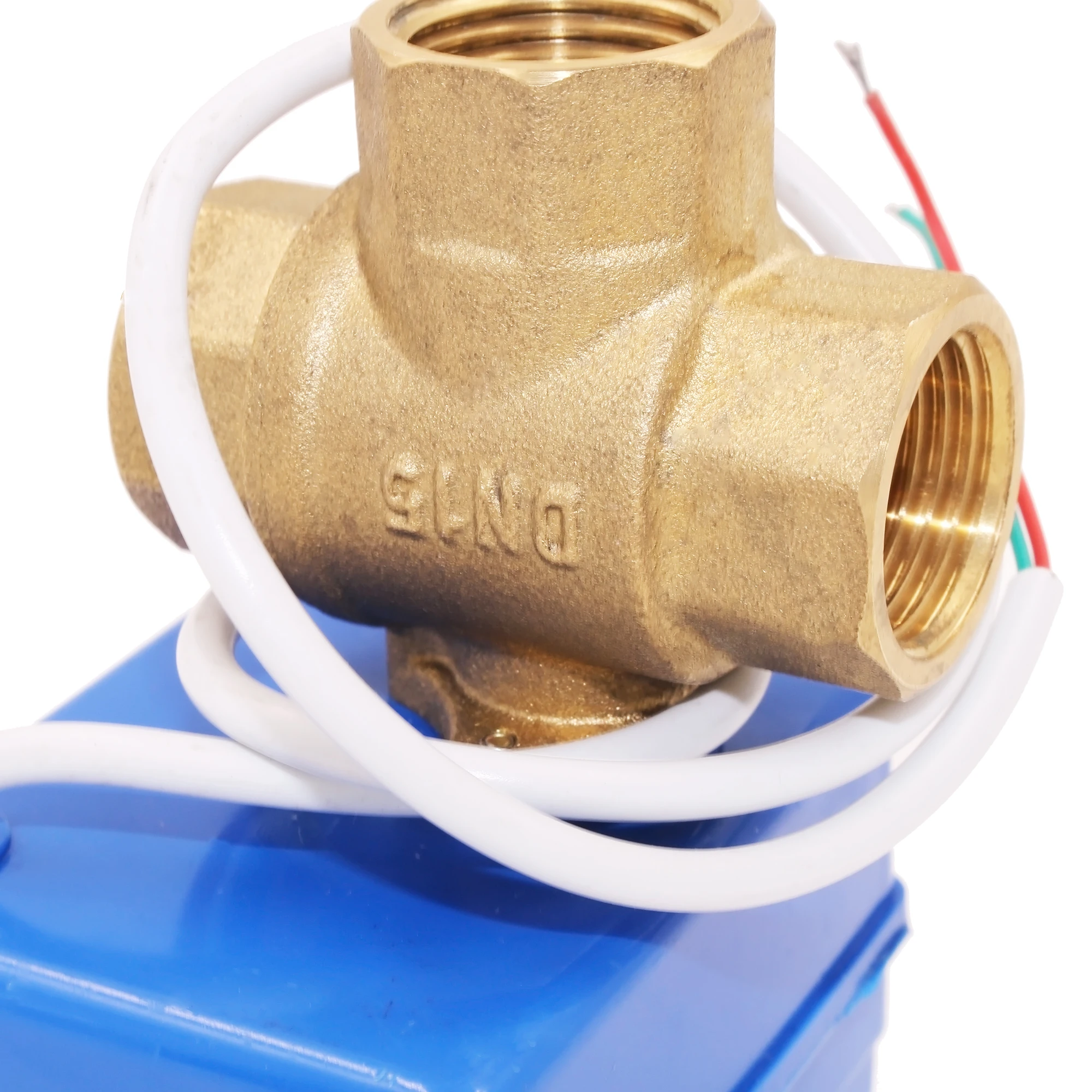 1/6 Mini Valve Hot Selling 3 Way Brass Mini Electric Actuator Ball Valve