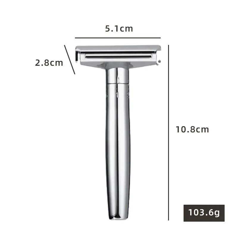 FYD Zinc Alloy Adjustable Safety Razor 1-6 Edge Control Shaver For Men Made in China