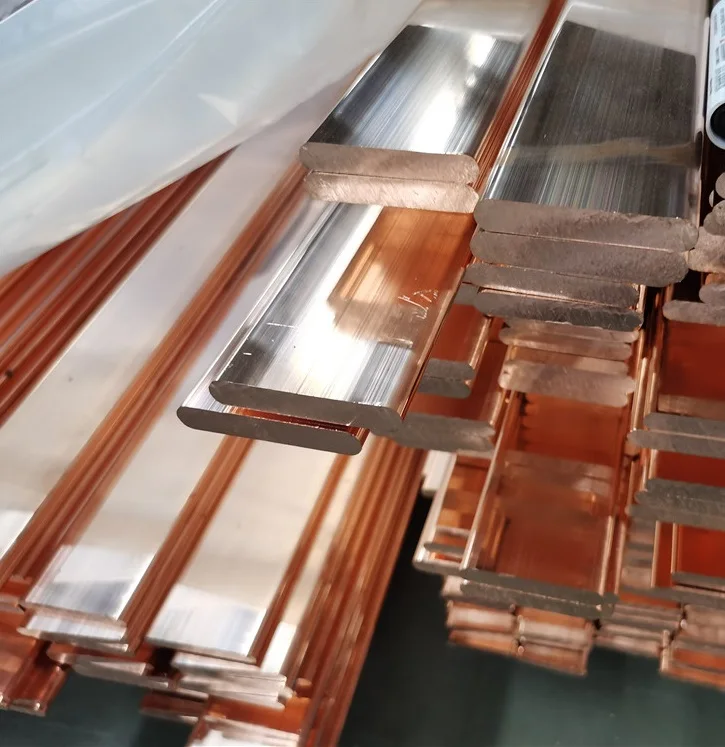Cheap price 99.9% pure copper flat bus bar  tinned