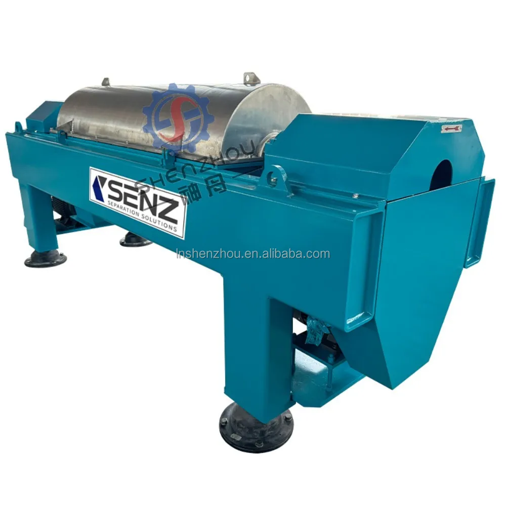 2 Phase Automatic Industrial Fruit Juice Vfd Solid Small Olive Oil Extraction Decanter Centrifuge