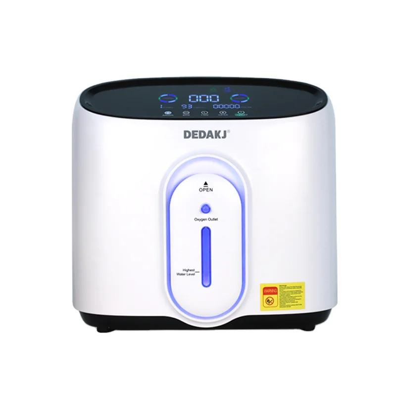 DE-Q1W Hot Selling Home use Strong breathing 1-8l  portable care easy oxgen generator oxygen concentrators