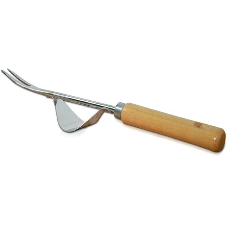 
Steel Root Extractor Wooden Handle Weeder Ripper Garden Hand Weeder Remove Weeds Gardening Tools 