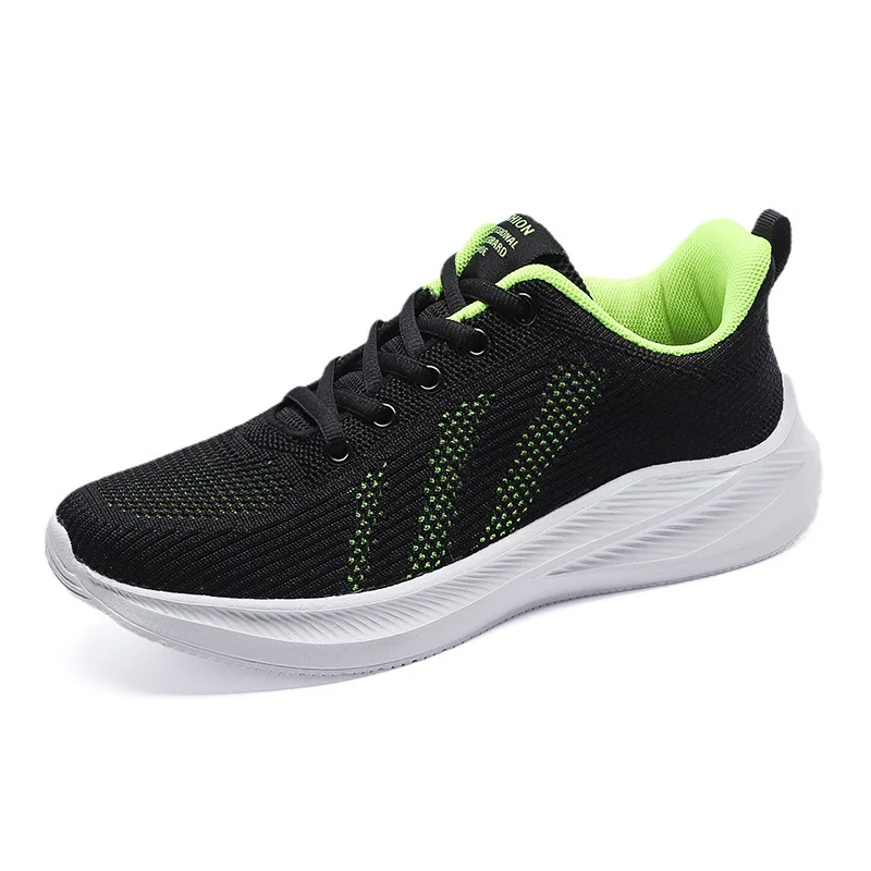 New Soft Sole Breathable Running Shoes Fashion Trend Lace-up Casual Sneakers For Women