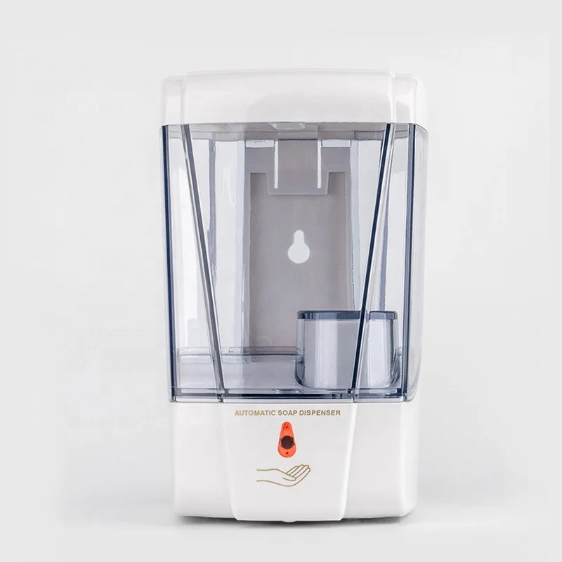 Foaming Soap Dispenser Dispenser Pumps with ABS Top Sell 750ML Amber in White Wall Mounted Hand Liquid Soap Dispenser