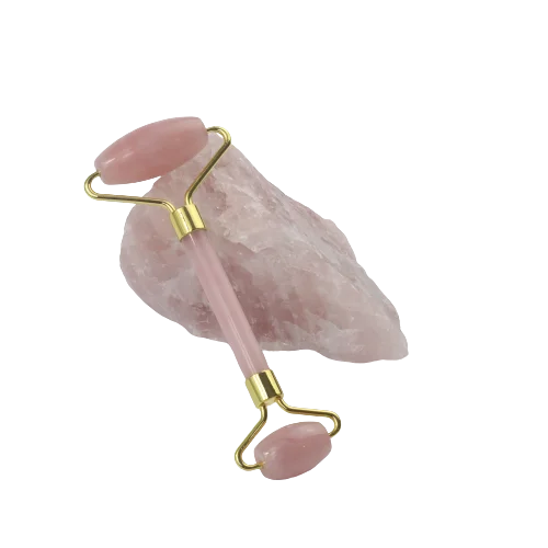 Bulk Cheap gold high qualoty gua sha rose quartz jade derma stone face roller jade roller