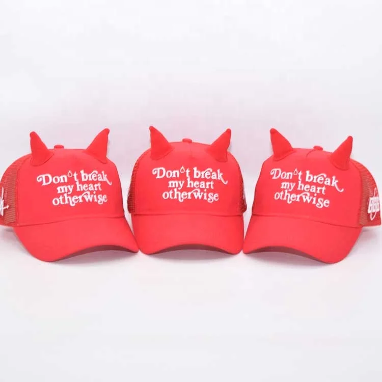 New claw decorative truck cap fashion design truck cap customization original demon truck cap