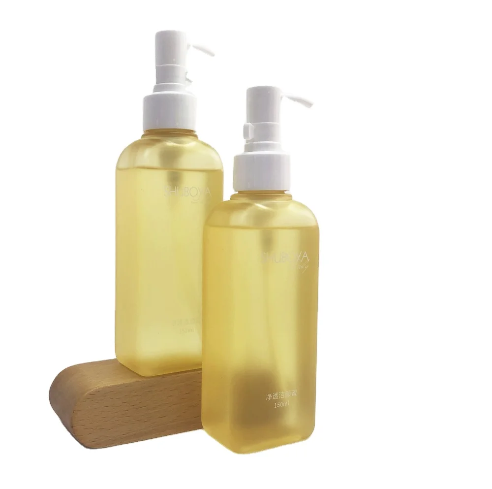 skin care hydrophilic cleansing oil, gentle oil for cleansing the skin and removing dirt and make-up