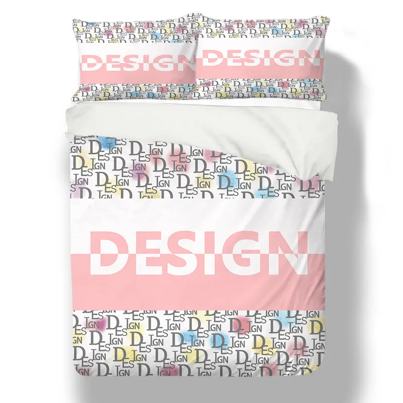 Bedding Set Luxury Duvet Cover King Size Microfiber Comforter Covers Queen Full Double Bed Sets Boys Girls Home Decor