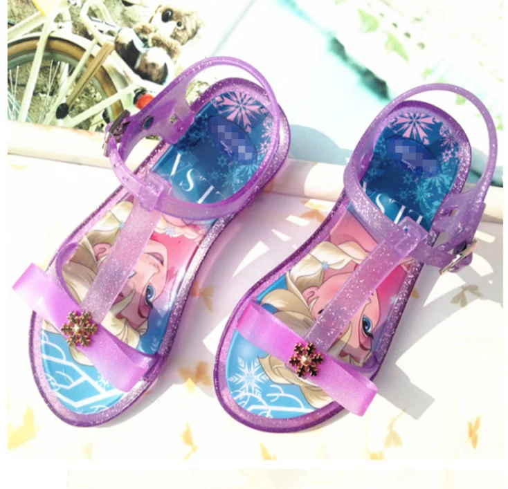 Сандалии-желе для девочек-подростков «холодная принцесса»