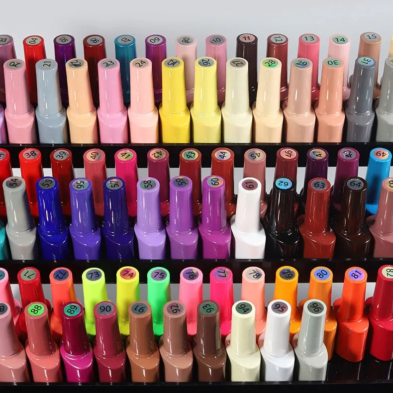 96 Colors Gel Nail Polish OEM Wholesale UV LED Gel Polish Private Label Custom Gel Polish Bottles 7.5ML